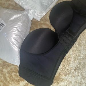 Set of 3 Strapless Push-up Bras